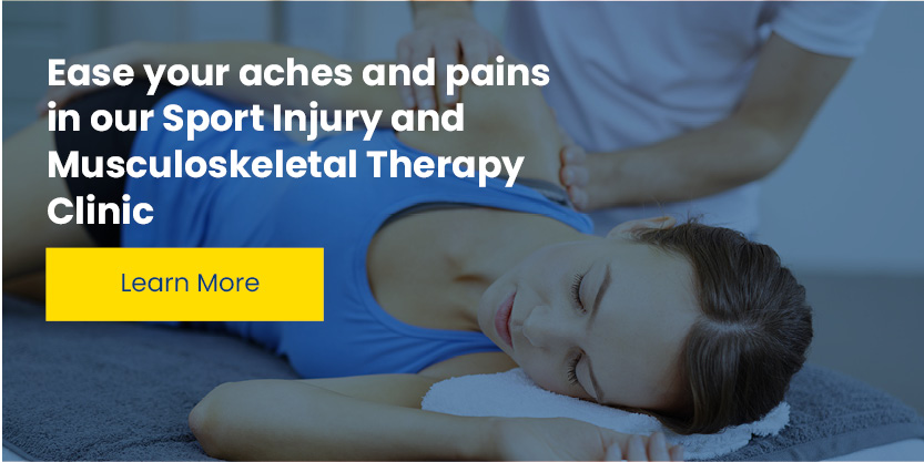 Learn more about the Sport Injury and Musculoskeletal Therapy Clinic